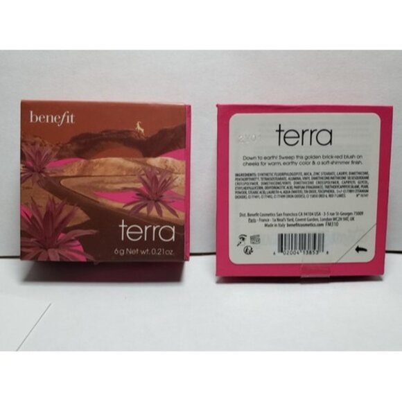 Benefit Cosmetics Blush TERRA Full Size 0.21oz - Picture 1 of 6